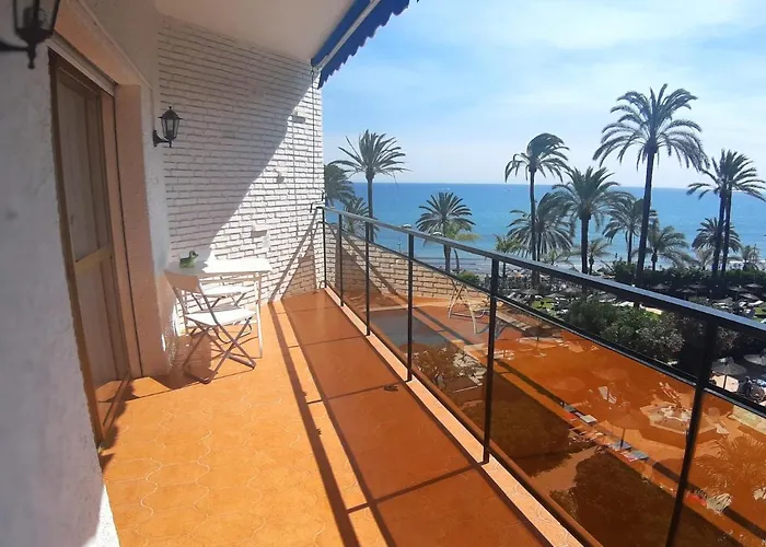 Estudio De Ensueno A Pie De Playa En En El Skol ماربيا